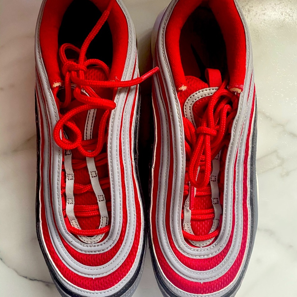 Nike Air Max 97 Dark Grey Gym Red